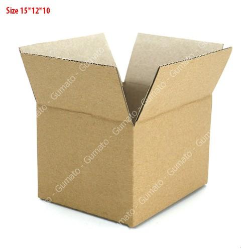 Hộp giấy P28 size 15x12x10 cm, thùng carton gói hàng Everest