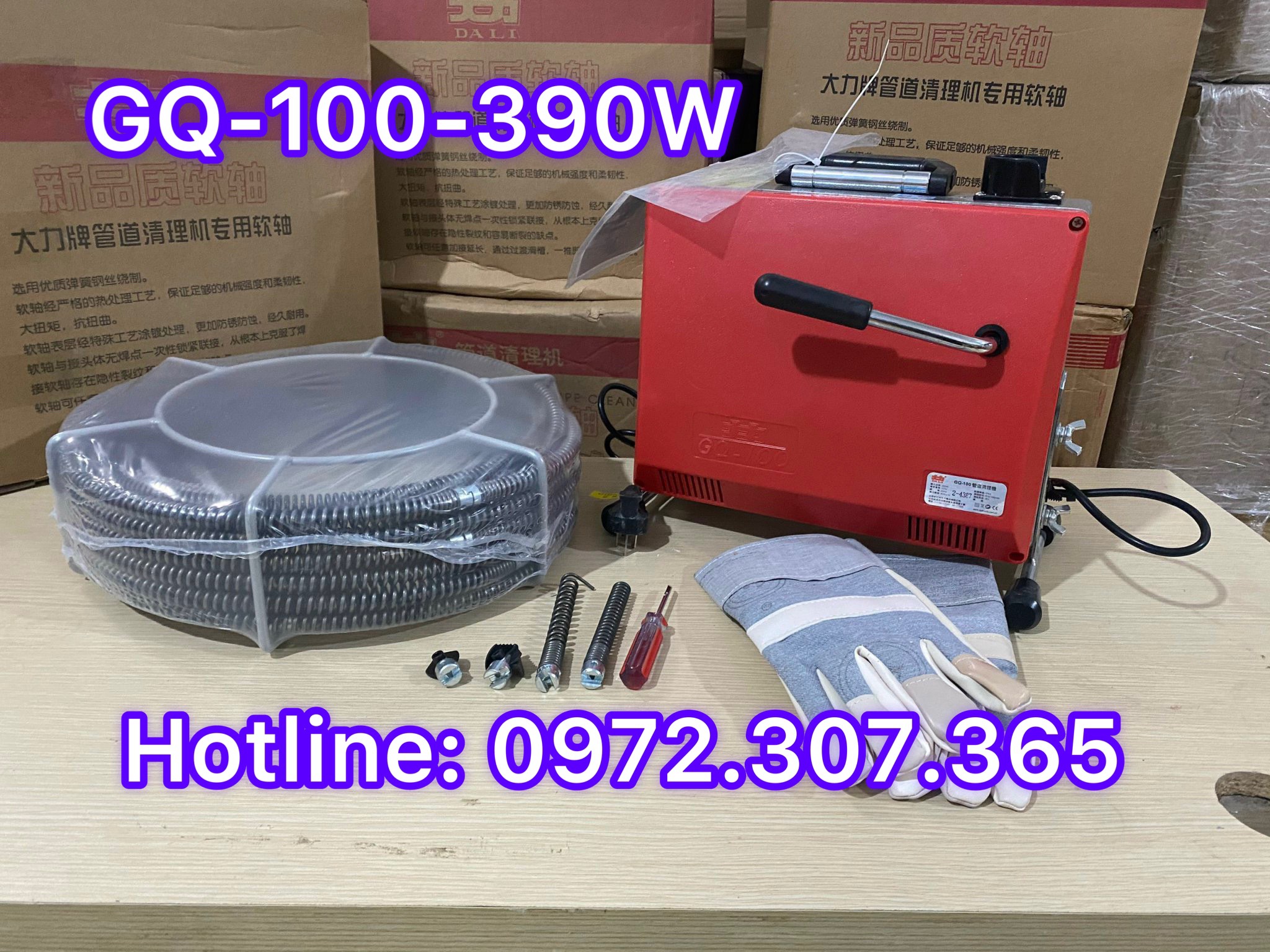 MÁY THÔNG CỐNG GQ-100-390W CAO CẤP