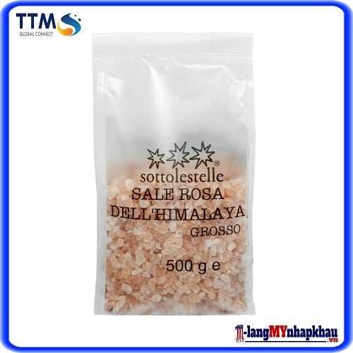 Hạt muối hồng Himalaya Sottolestelle 500g