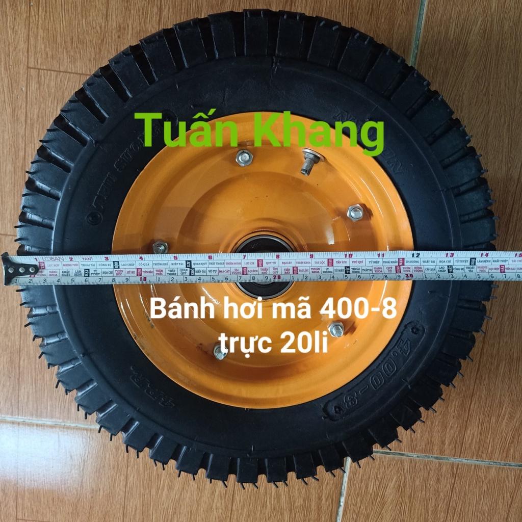 Bánh xe rùa, xe đẩy hàng mã 350-8/ 400-8  bánh bơm hơi