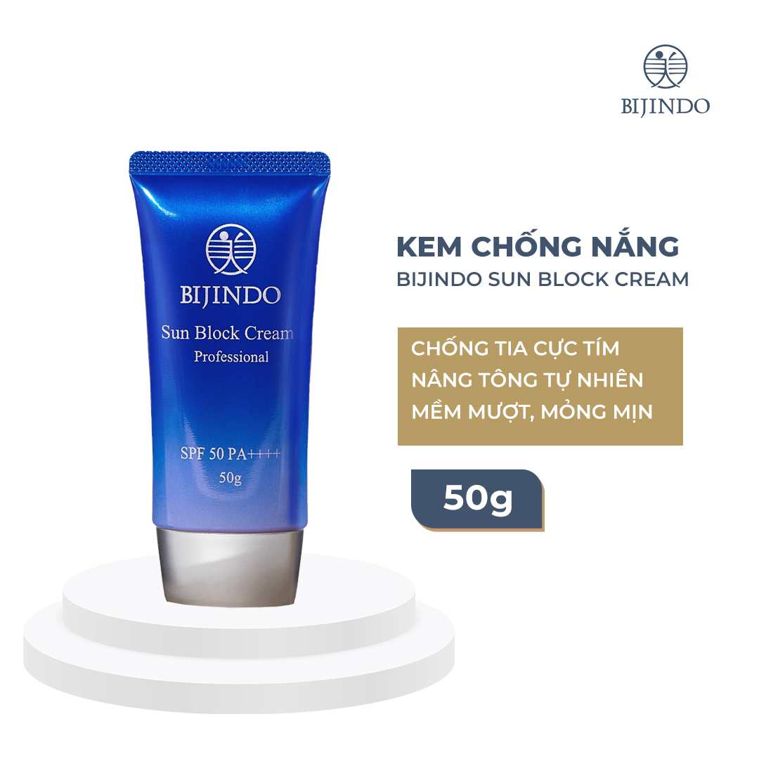 Bijindo Essential - Sun Block Cream Kem Chống Nắng (50g)