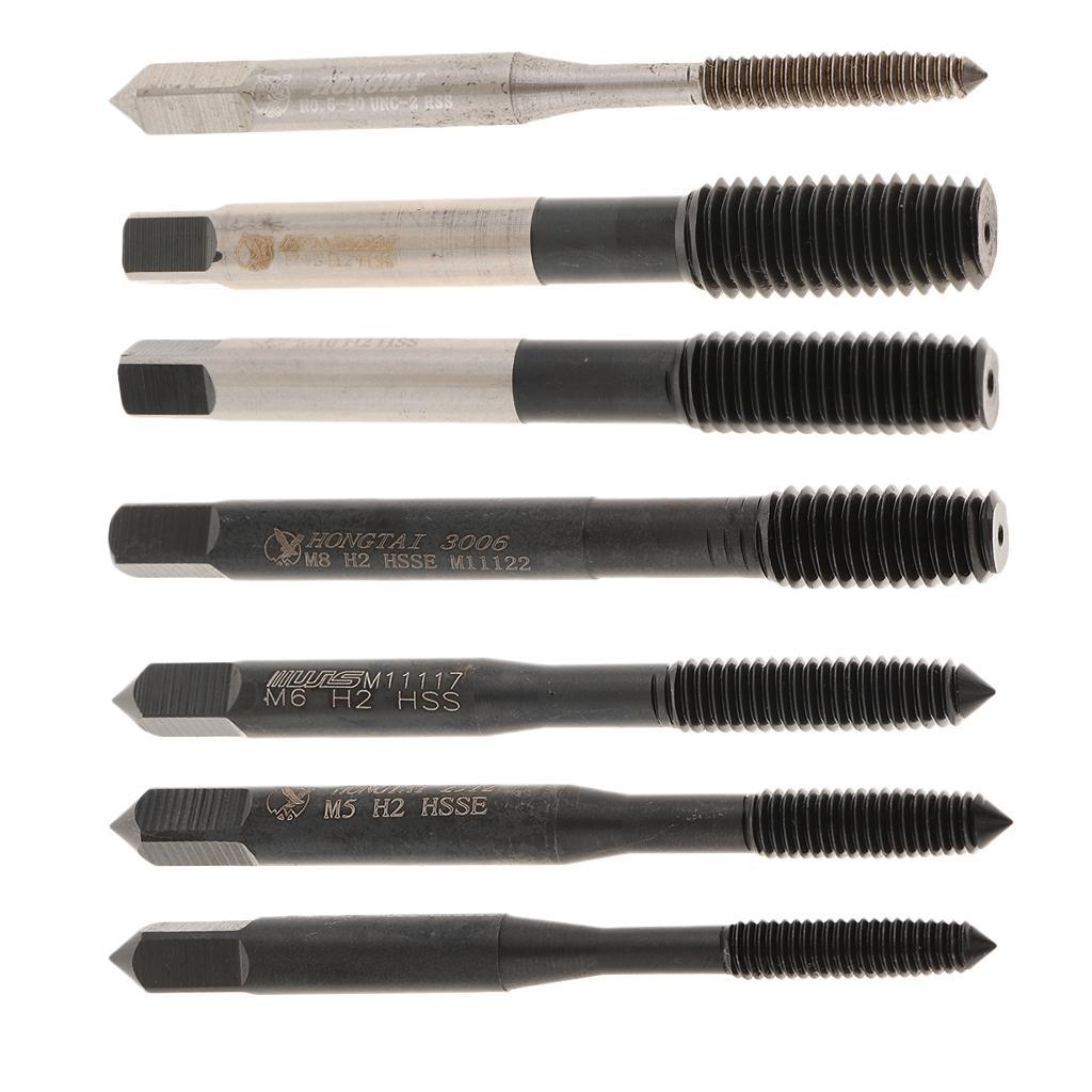 Glass Drill Bits Set Cutting Edges Slotted/ Cross Spear Head Drill with Hex Shank for Ceramic Tile Marble Mirror and Glass