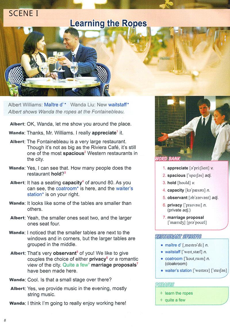 Sách Restaurant English