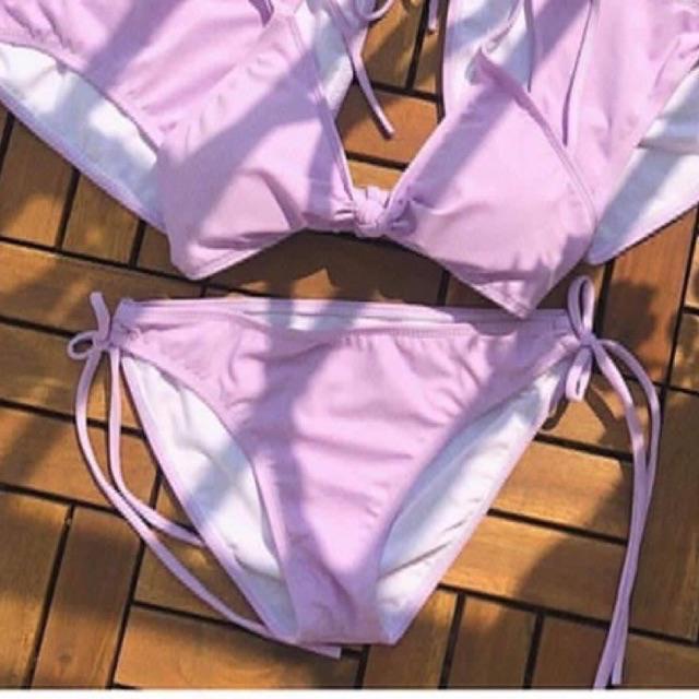 Bikini 2 mảnh màu tím, 3 kiểu