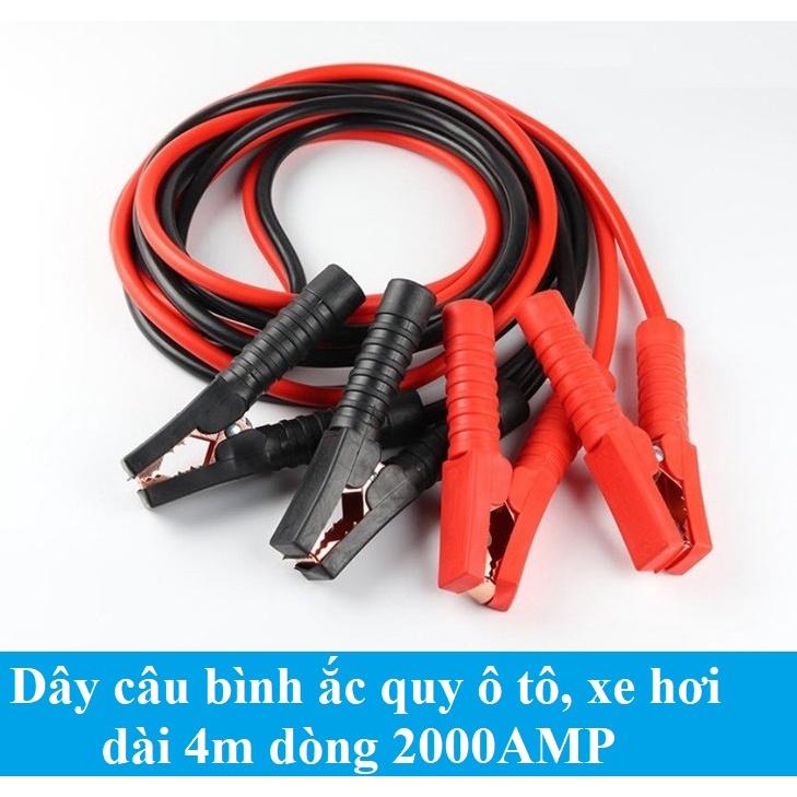 Dây câu bình ắc quy ô tô, xe hơi dài 4m dòng 2000AMP