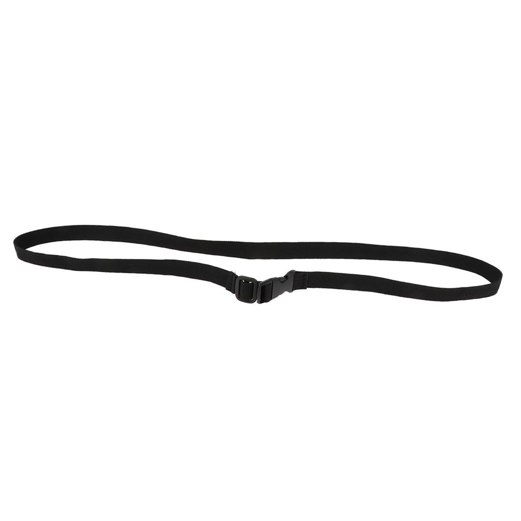 Replacement Chalk Bag Adjustable Nylon Waist Belt Strap with Clip Buckle