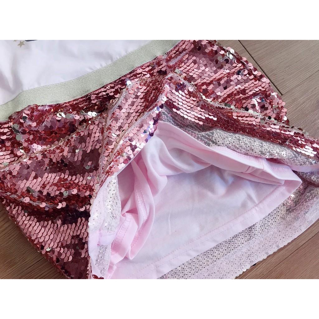 Đầm thun ngựa phối sequin NEXTENSO