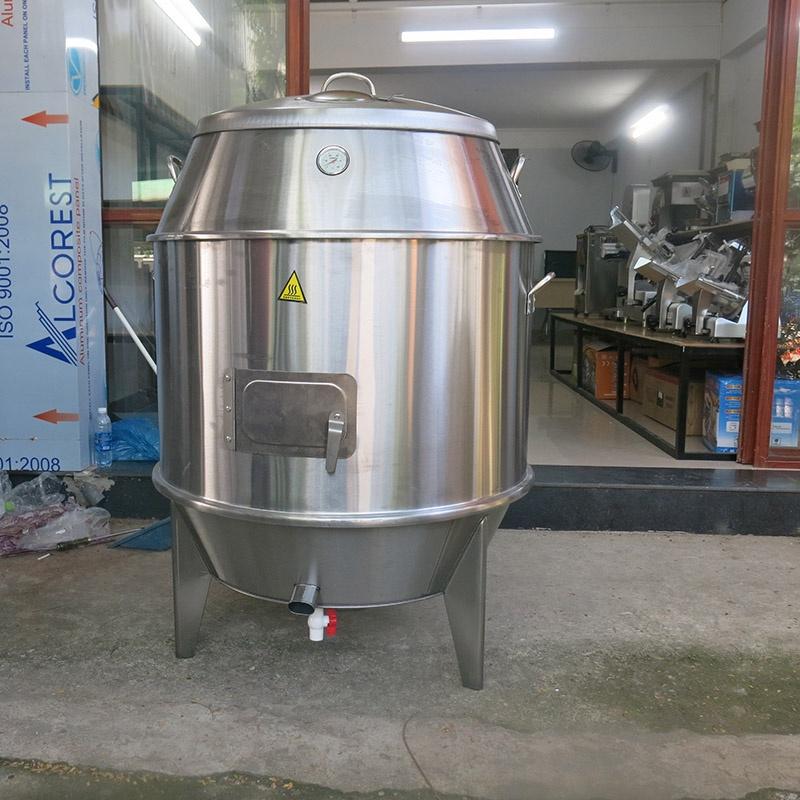 Lò quay gà vịt, lò quay vịt phi 80 inox