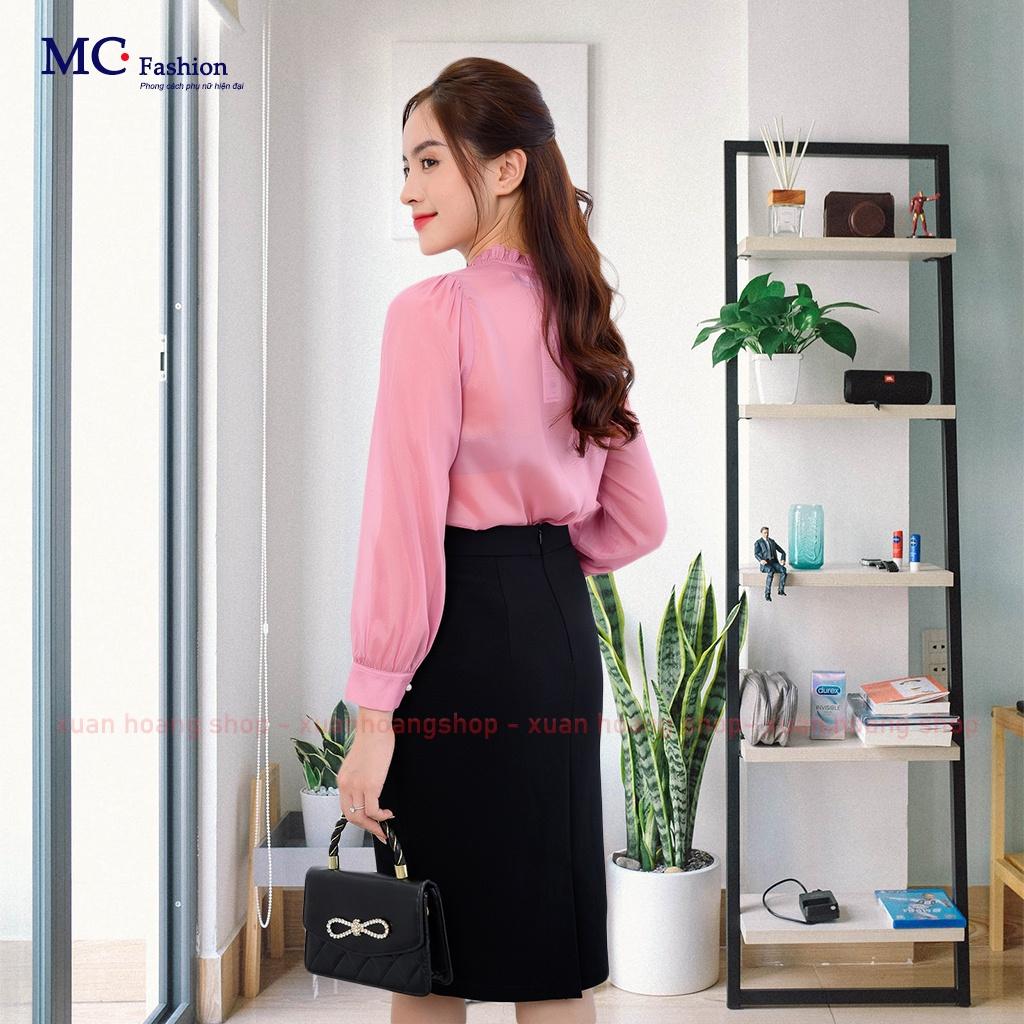 Áo Sơ Mi Công Sở Nữ Đẹp Tay Lỡ Mc Fashion Ta1132