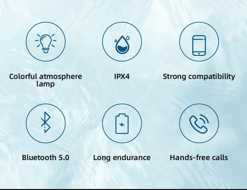 Loa răng xanh mini Loa phòng tắm không thấm nước Loa vòi hoa sen không dây Máy nghe nhạc hấp phụ mạnh cho xe hơi Hồ bơi ngoài trời Màu sắc: Đen
