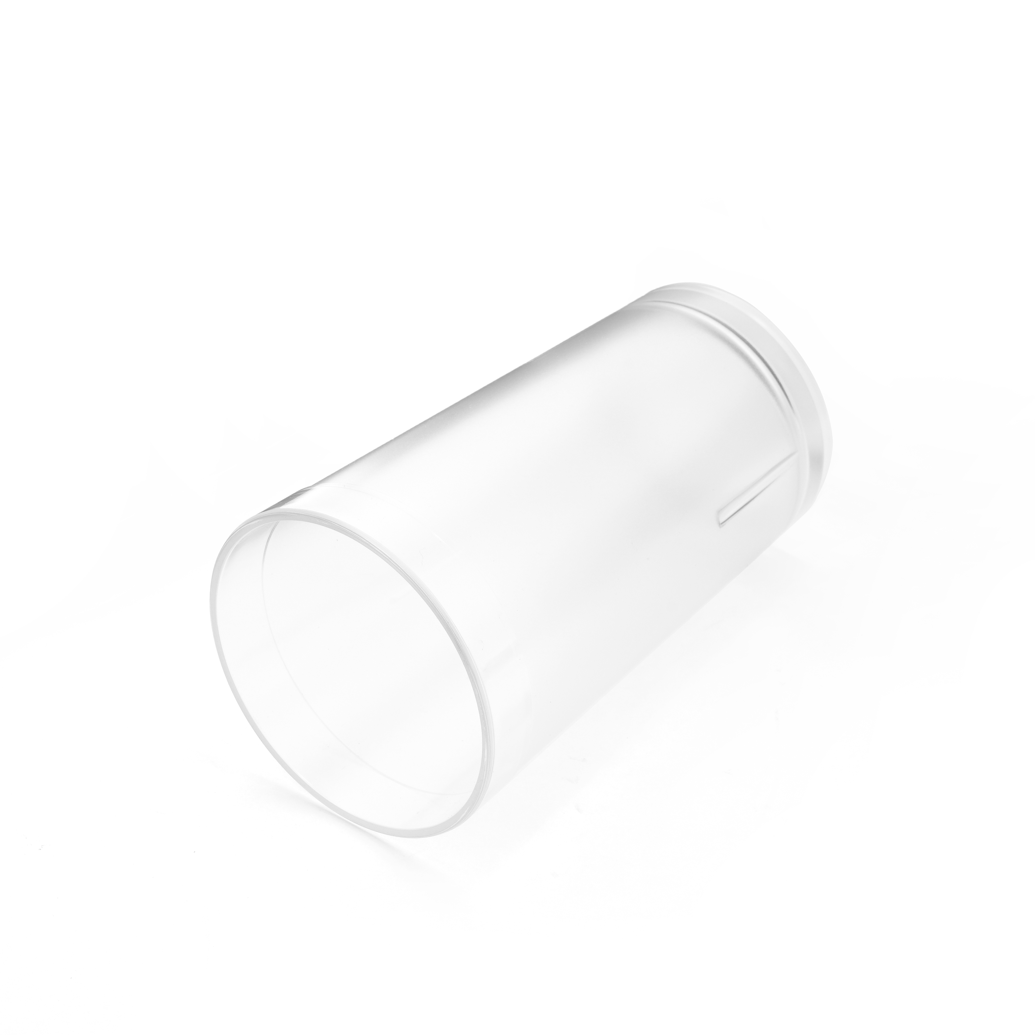 Ly nhựa uống nước, cốc uống nước, màu trắng trong suốt bằng nhựa cao cấp - 2 size