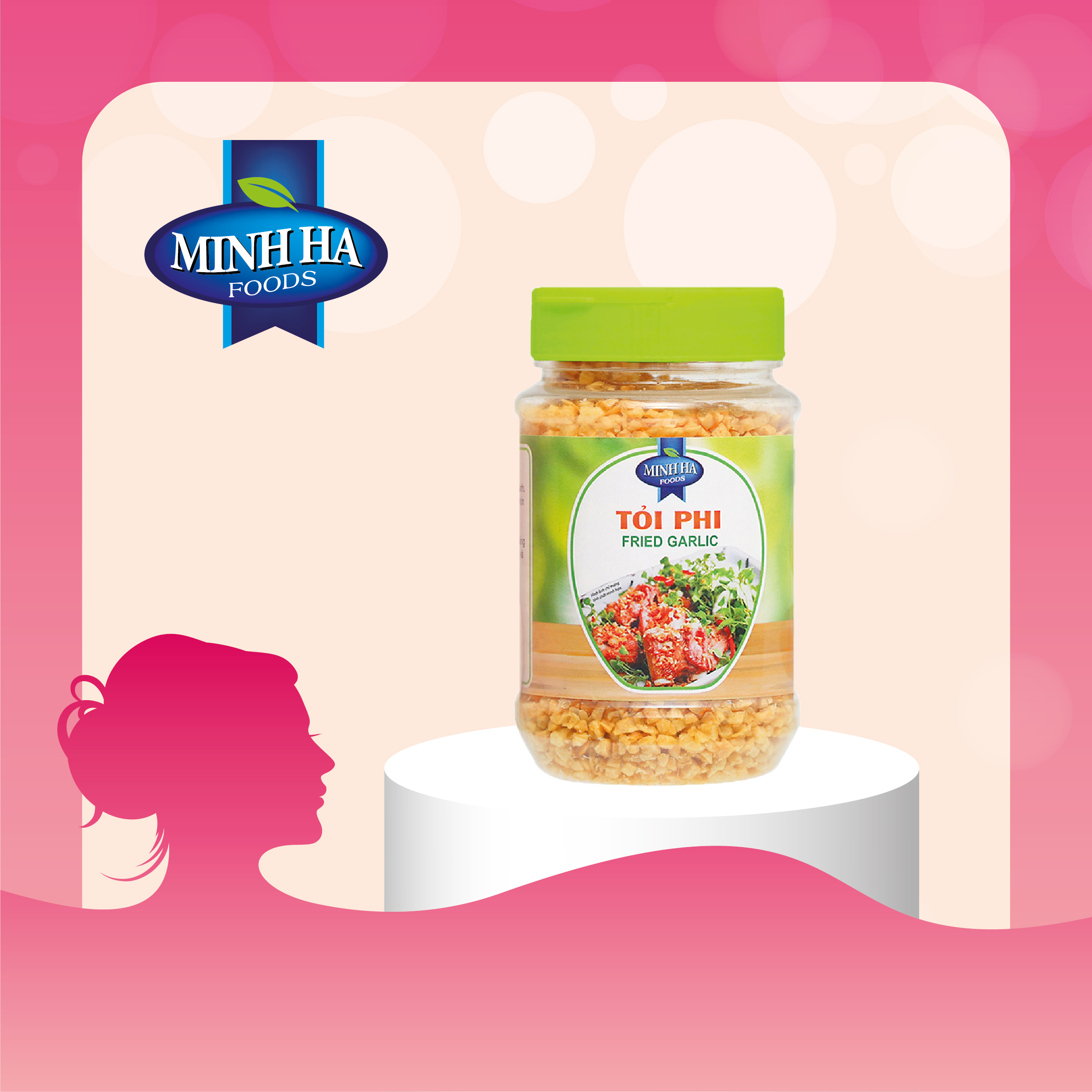 COMBO Hành phi 100g + Tỏi phi 100g Khuyến mãi Ruốc xào sả 110g