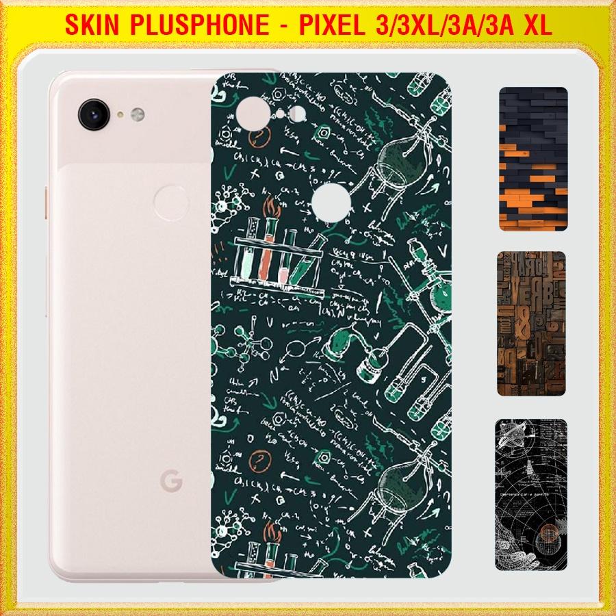 Dán Skin cho mặt sau Google Pixel 3, Pixel 3XL, Pixel 3a, 3a XL in hình nhiều mẫu hot, độc lạ