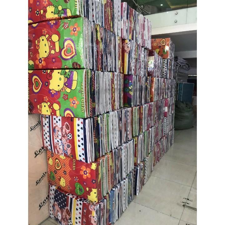 Nệm / Đệm Bông Ép HQ Gấp 3 Trẻ Em : Shop Giao Màu Ngẫu Nhiên