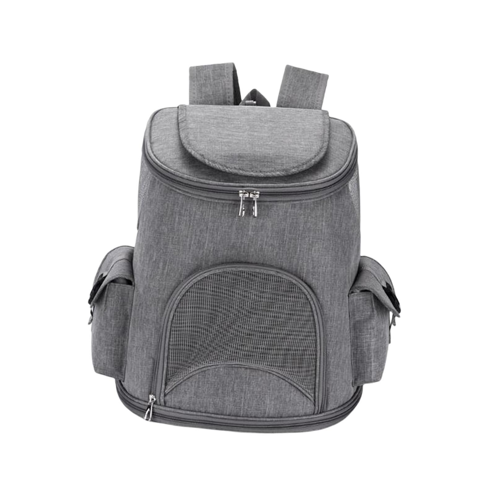 Pet Carrier Backpack Adjustable Strap Pet Travel Bag for Camping Outdoor Dog