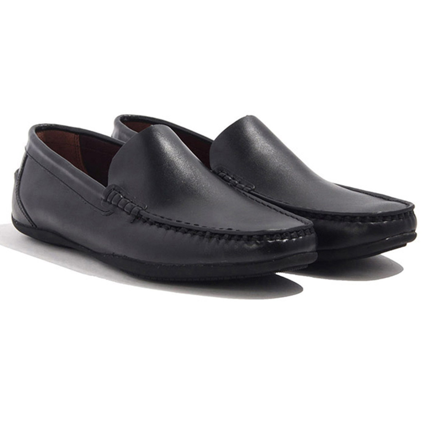 Giày Lười Banuli Nam Da Bò Nappa C3ML1T0 Classic Slip-Ons Shoes (Da Mềm Dẻo, Đế Siêu nhẹ, Bảo Hành Trọn Đời)