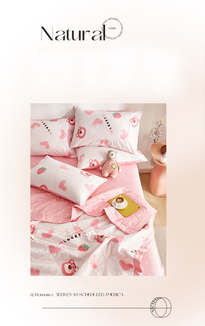 Chăn mỏng mùa thu đông mát mẻ chất liệu 100% cotton nguyên chất mềm mại
