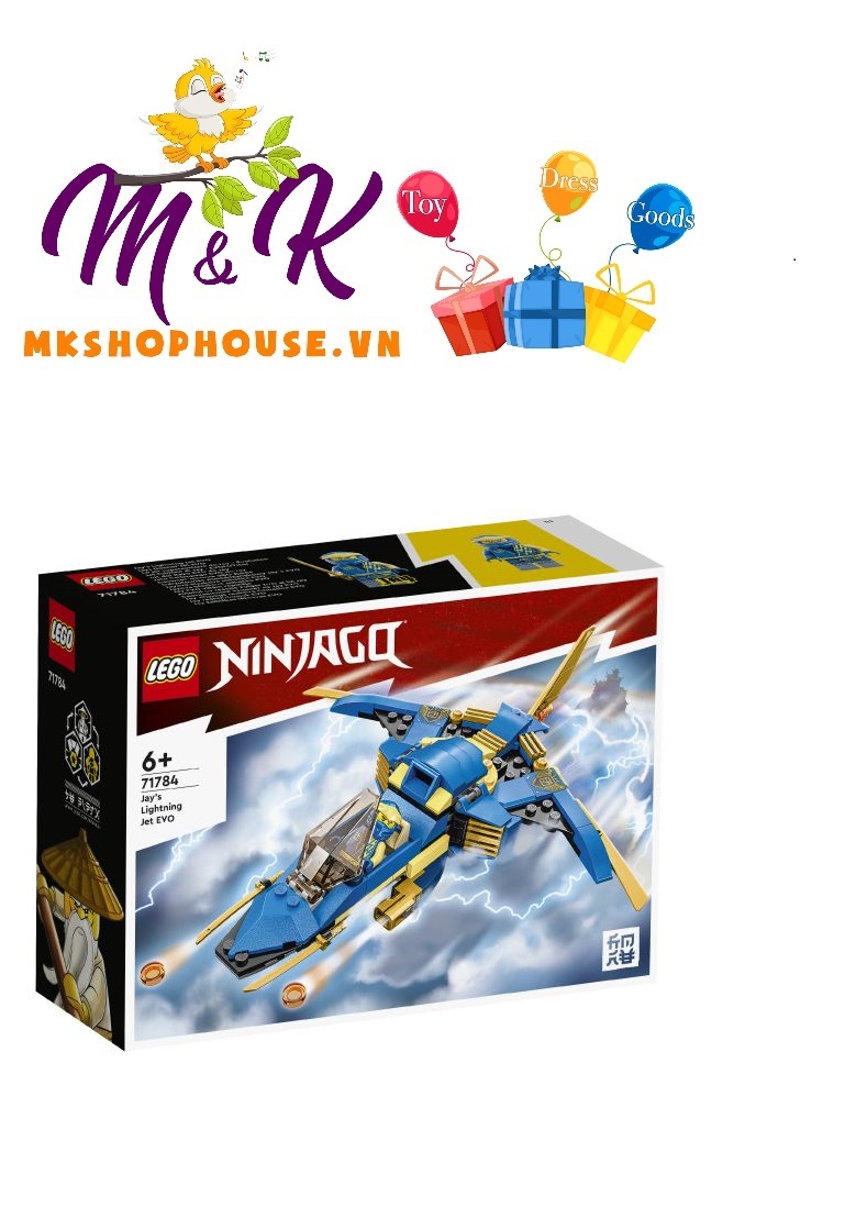 LEGO Ninjago 71784 Phi Cơ Sấm Sét Tiến Hóa Của Jay (146 Chi Tiết)