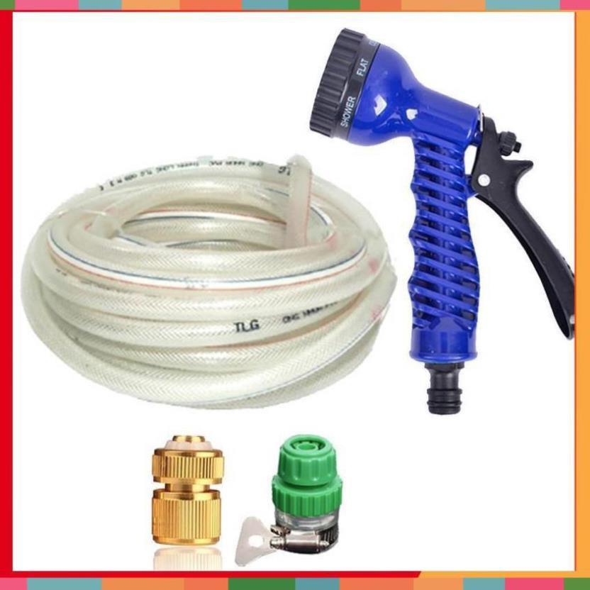Bộ dây vòi xịt rửa xe, tưới cây, dọn dẹp nhà cửa 20m 206843