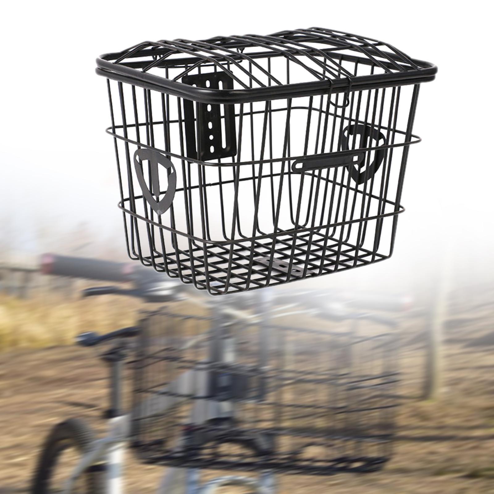 Bike Basket Carrier Pannier Cycling Basket Bike Accessories Handlebar Basket
