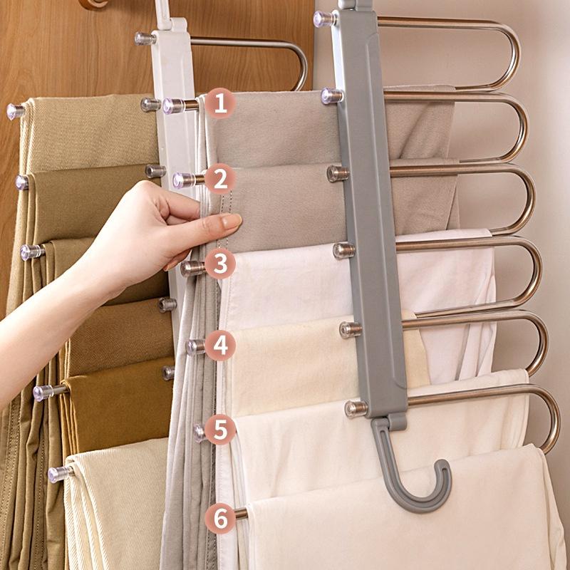 Móc Treo Quần Áo Bằng Hợp Kim Nhôm Có Thể Gấp Gọn Tiện Dụng