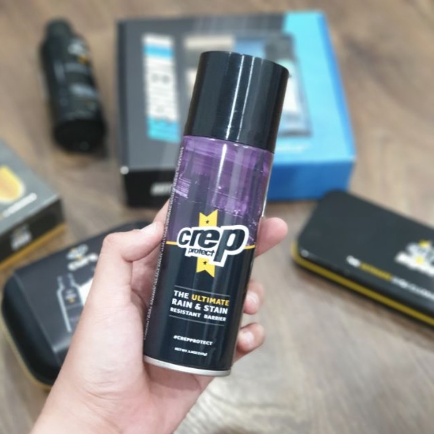 Bình xịt nano chống nước và bám bẩn Crep Protect Spray