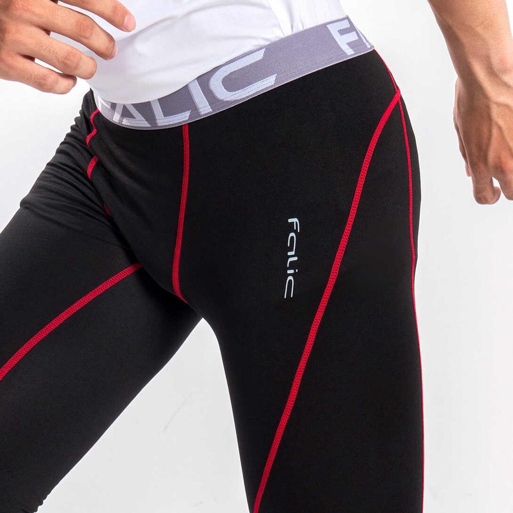 Quần giữ nhiệt nam combat pro TSLA FALIC quần legging nam form ôm co giãn tập thể thao gym đánh bóng rổ FAL2011