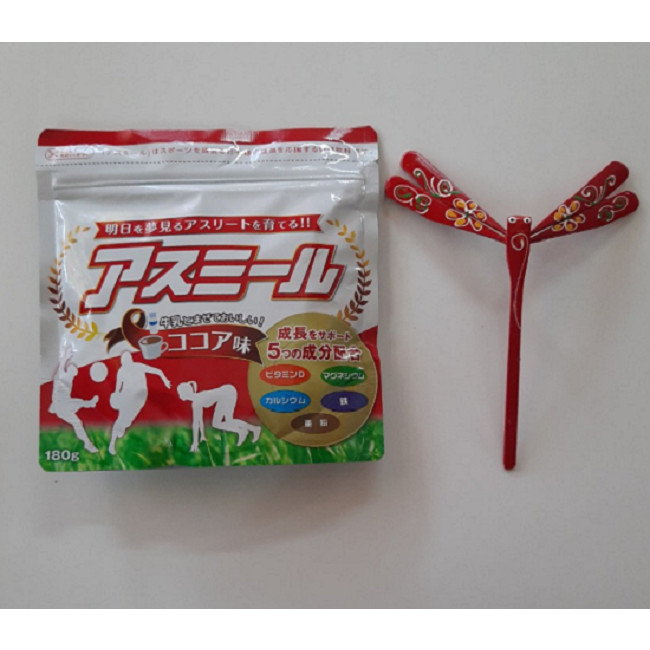 Sữa Asumiru Phát Triển Chiều Cao (Từ 3 đến 16 tuổi) - tặng kèm chú chuồn chuồn tre dễ thương cho bé