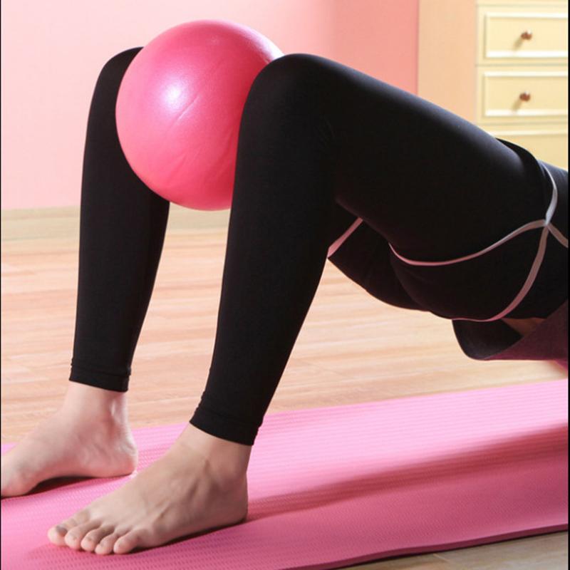 25cm Yoga Ball tập thể dục thể dục thể dục tập thể dục pilates cân bằng bóng yoga tập luyện bóng trong nhà Color: Silver