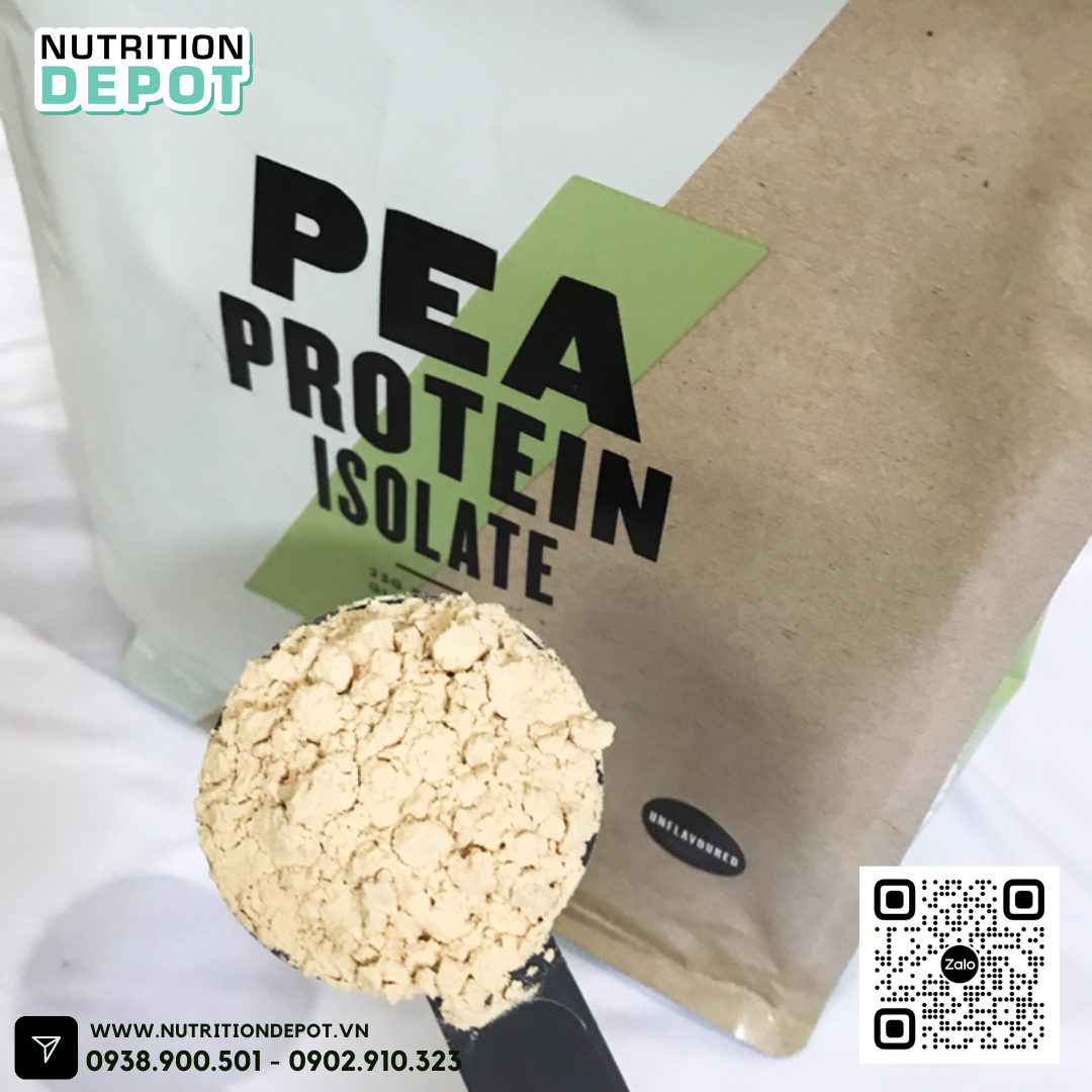 Sữa bổ sung đạm dành cho người ăn chay từ đậu hà lan Pea Protein Isolate Myprotein không mùi 2.5kg  - NUTRITIONDEPOT