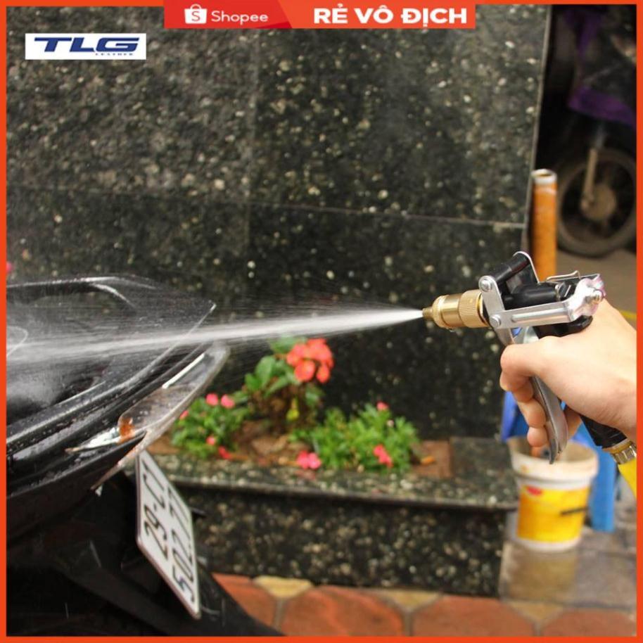 Vòi xịt nước rửa xe thông minh làm sạch mọi thứ bằng nước áp lực cao với nhiều chế độ 206236