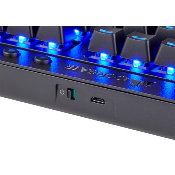 Bàn phím cơ CORSAIR K63 Wireless Mx Red CH-9145030-NA Hàng chính hãng