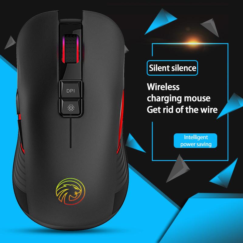 USB Wireless Mouse 1600DPI USB 2.0 Receiver Optical Computer Mouse 2.4GHz Ergonomic Mice For Laptop PC Sound Silent Mouse