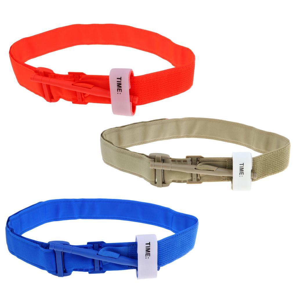 Outdoor Hiking Emergency Rescue Bandage Tourniquet Buckle First Aid Quick Slow Release