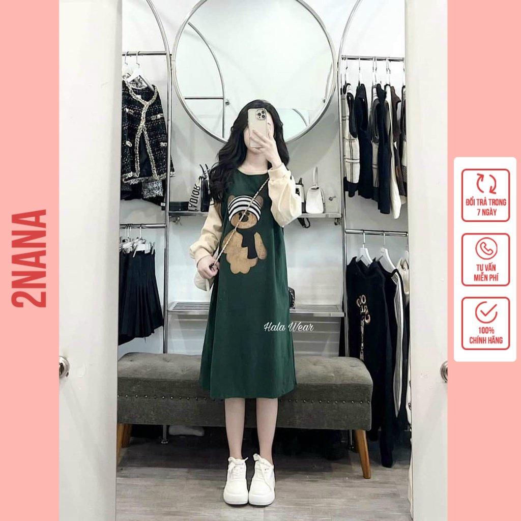 Váy bầu thu đông đẹp , đầm bầu đẹp chất nỉ