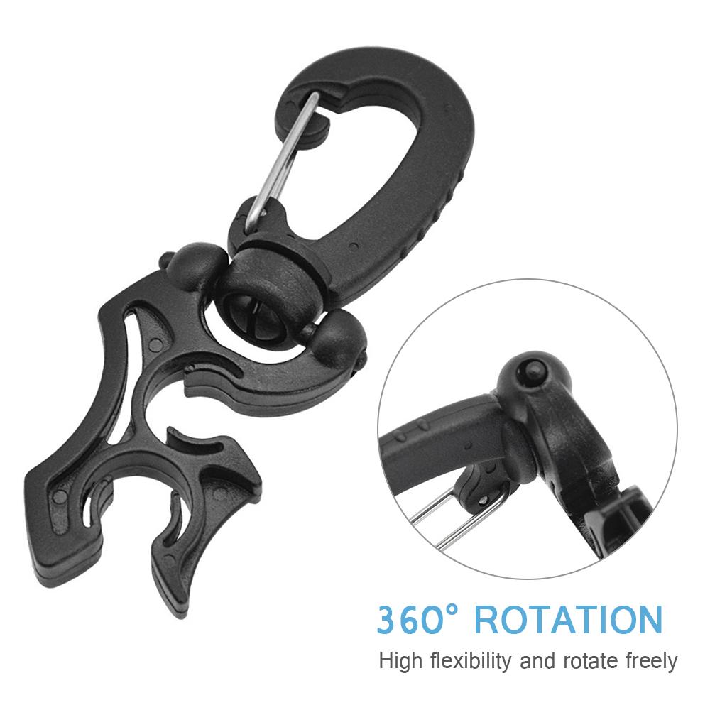 Bộ 2 Giá Đỡ Ống Nước Bcd Có Kẹp Điều Chỉnh Áp Suất Thấp / Áp Suất Cao Cho Thợ Lặn