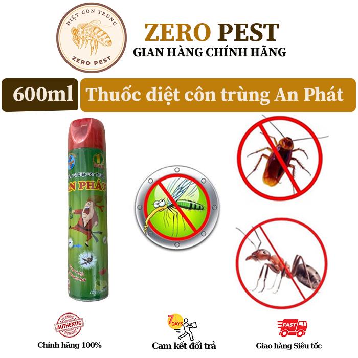 Thuốc diệt muỗi An Phát 600ml, thuốc diệt kiến An Phát, thuốc diệt gián An Phát, thuốc diệt côn trùng An Phát hiệu quả