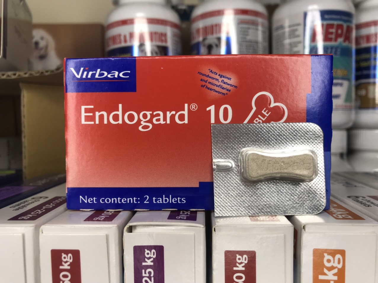 1 Hộp  Endogard 10 Xổ Giun Cho Chó