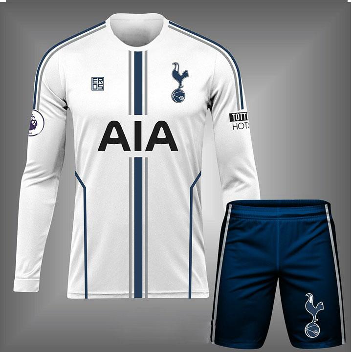 Áo Bóng Đá Dài Tay Độc Lạ - Đồ Thể Thao Nam Nữ CLB Tottenham S02