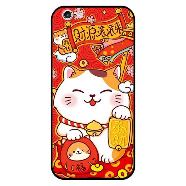 Ốp lưng dành cho iPhone 6 / 6s / 7 / 8 / 7 Plus / 8 Plus / SE 2020 - Mèo Thần Tài