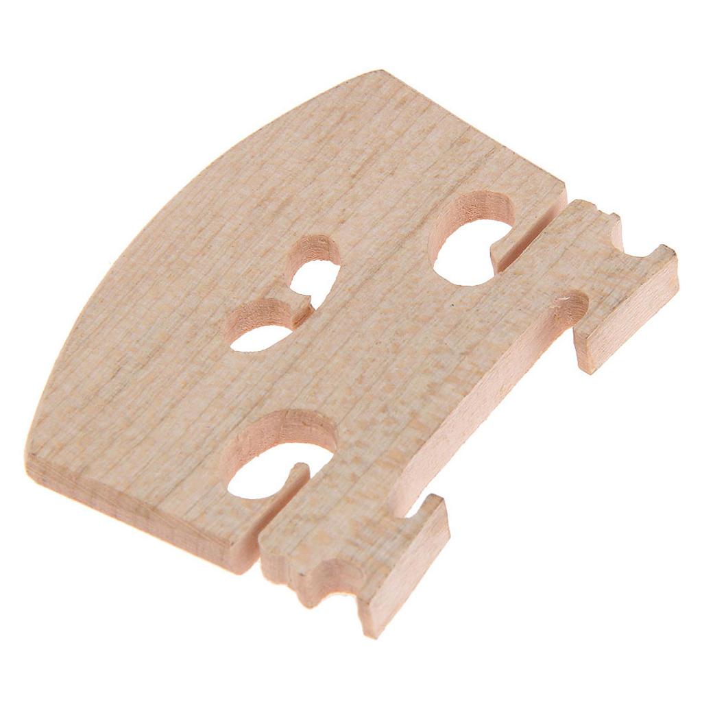 Full Size 4/4 Violin Bridge Maple Wood for Acoustic Violin Parts Accessories