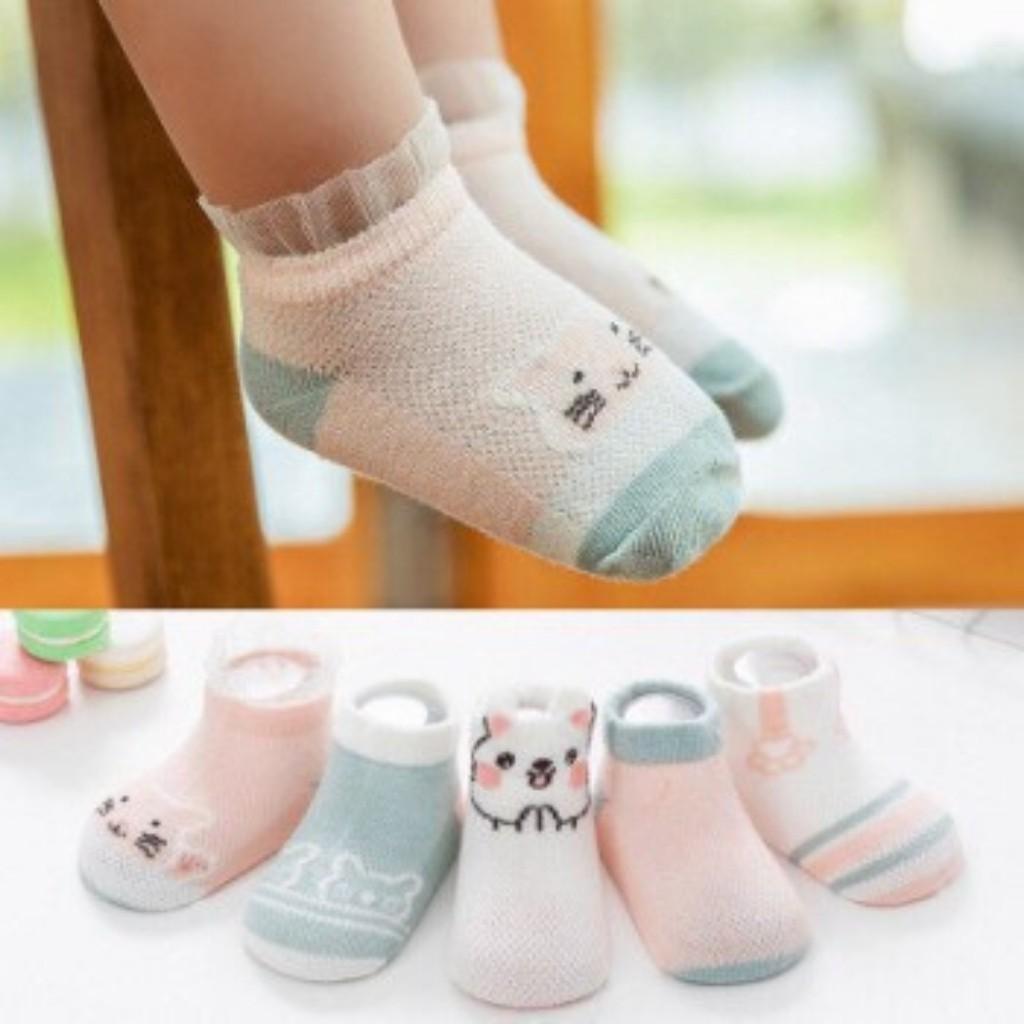 Set 1 Đôi Tất Kid Sock Điều Hòa Cho Bé