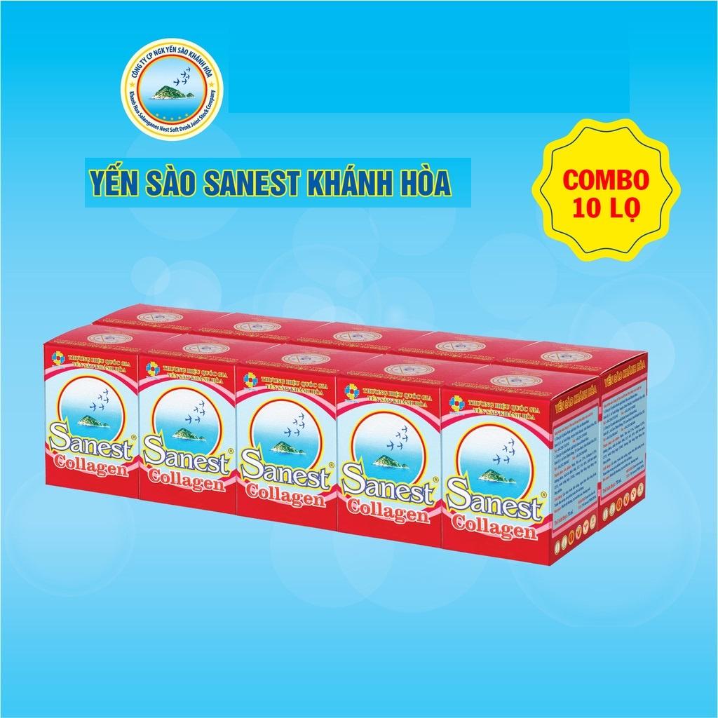 Nước Yến sào Khánh Hòa Sanest Collagen đóng lọ 70ml - 770