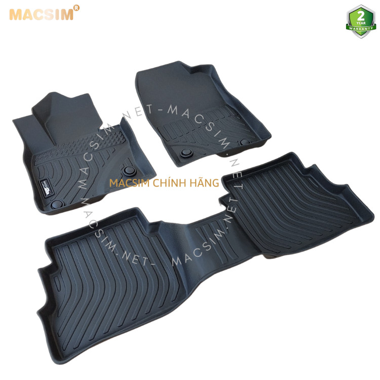 Hình ảnh Thảm lót sàn xe ô tô MAZDA CX5 2012 - đến nay Nhãn hiệu Macsim chất liệu nhựa TPE màu đen 
