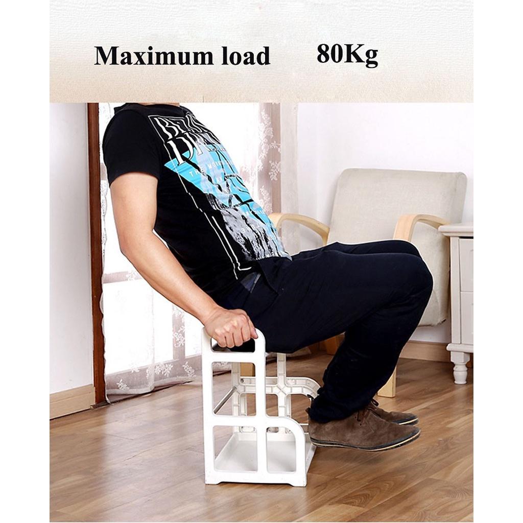 Kệ Đựng Gia Vị Nhà Bếp Bằng Nhựa 2 Tầng Nhỏ Gọn - Tiện Dụng Hình Chữ H Kèm Giá Để Thớt