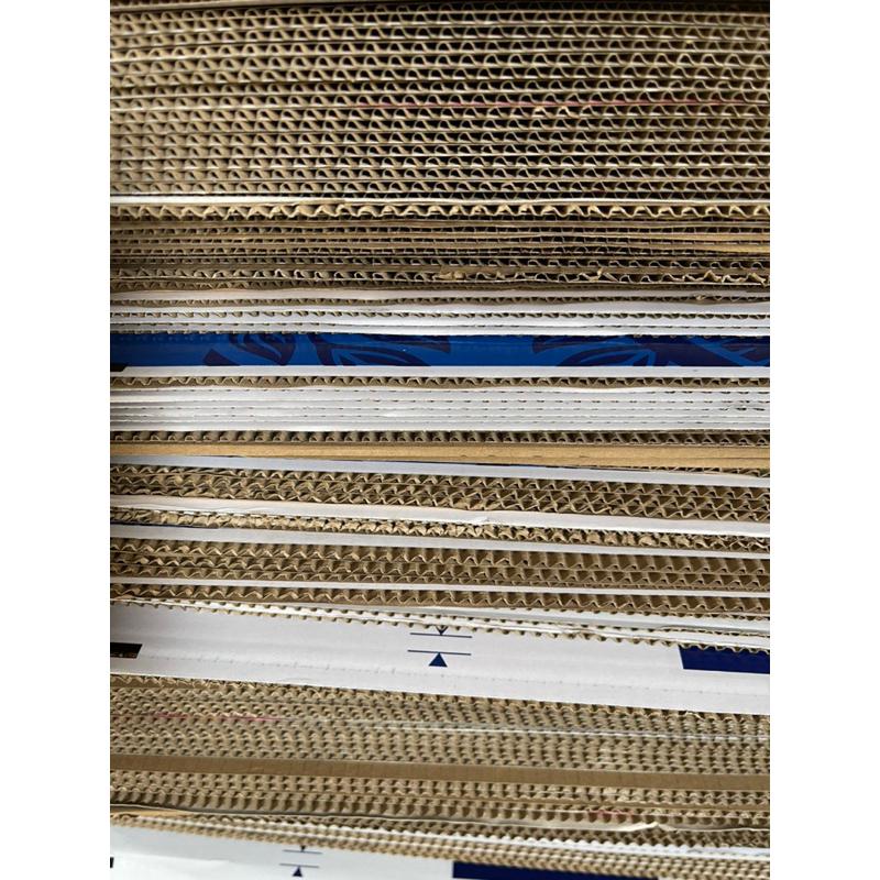 85x105cm Combo 10 tấm giấy carton các-tông 3 lớp dày 3mm dùng gói hàng ,làm mô hình, đồ chơi mầm non, đóng thùng