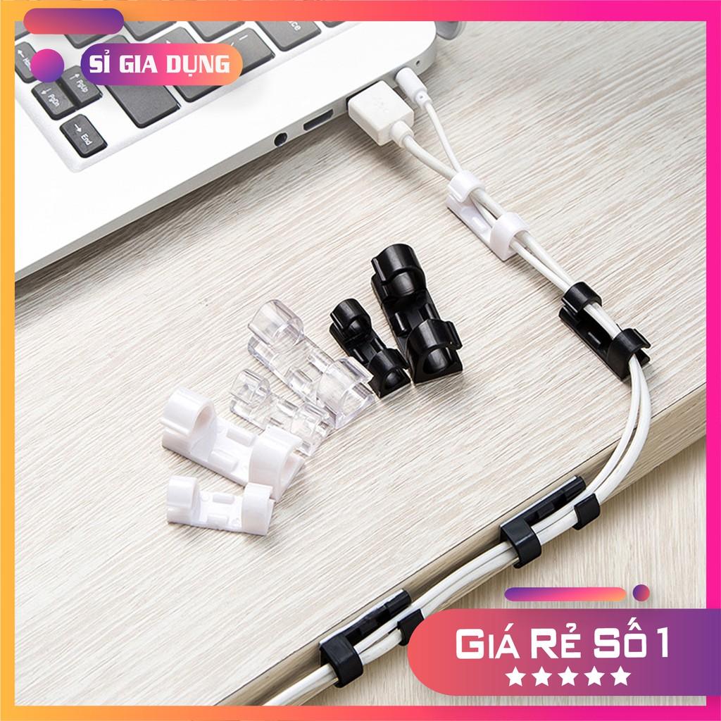 Bộ nẹp dây điện, dây cáp dán tường thông minh siêu rẻ