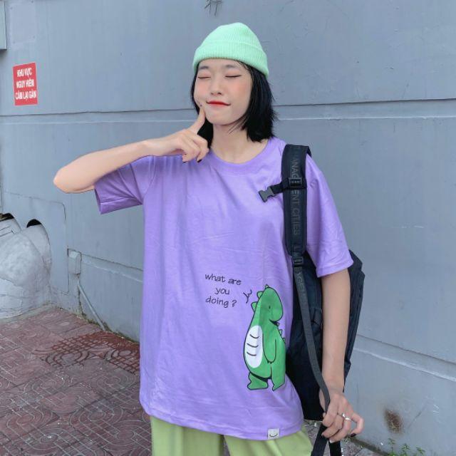 Áo thun in hình cute - ẢNH THẬT