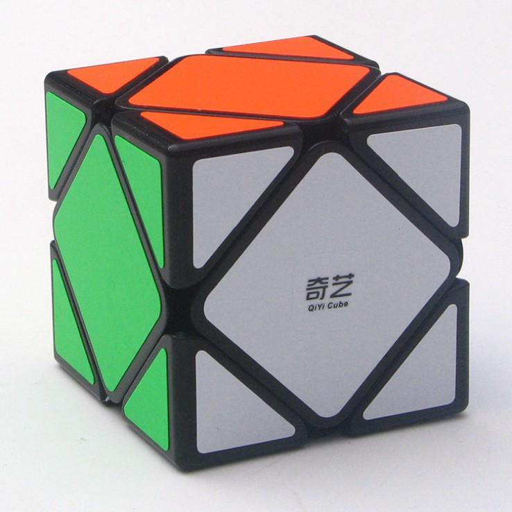 Rubik Biến Thể Skewb Qiyi Rubik QiCheng Skewb Viền Đen Xoay Mượt