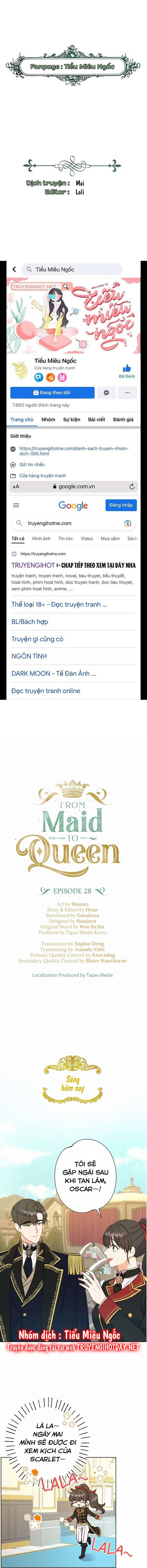 từ hầu gái tôi đã trở thành hoàng hậu chapter 28.1 1